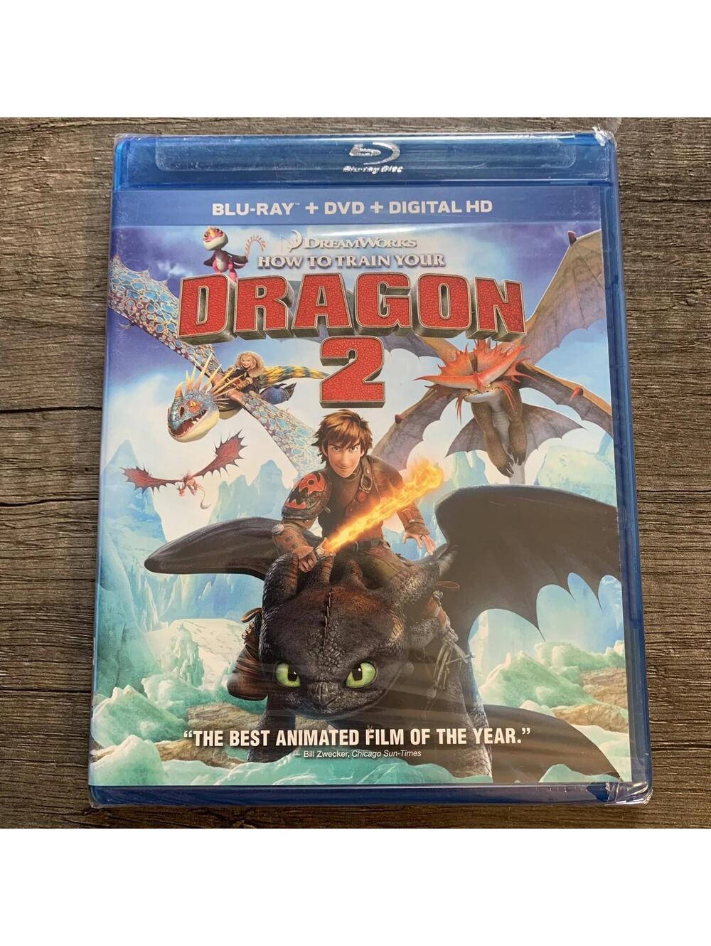 How to Train Your Dragon 2 (DVD, Blu-ray, 2014, 2-Disc Set)
